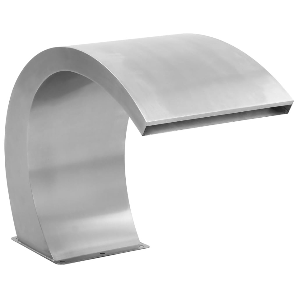 Fântână de piscină cu LED-uri, 30 x 60 x 45 cm, oțel inoxidabil - 2 | YEO