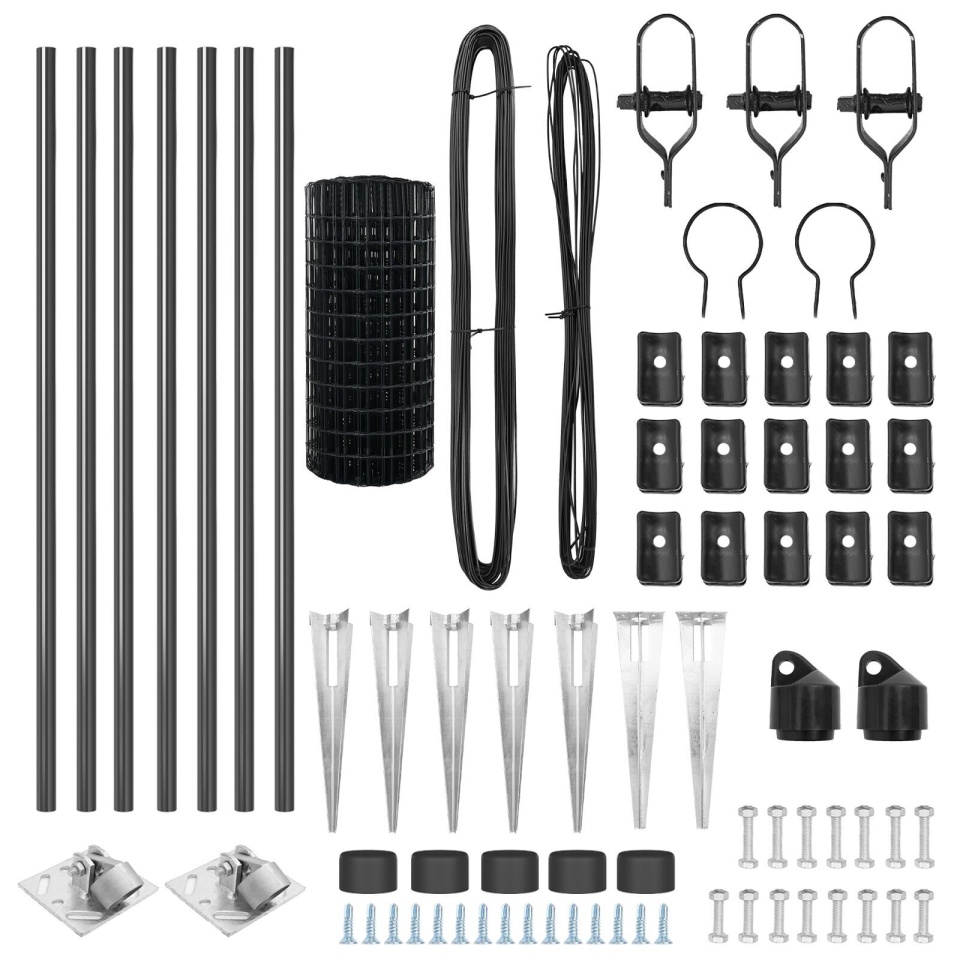 Gard Euro Set de 2 Gri Metal 10 x 1 m Durabil Gard Euro - 2 | YEO