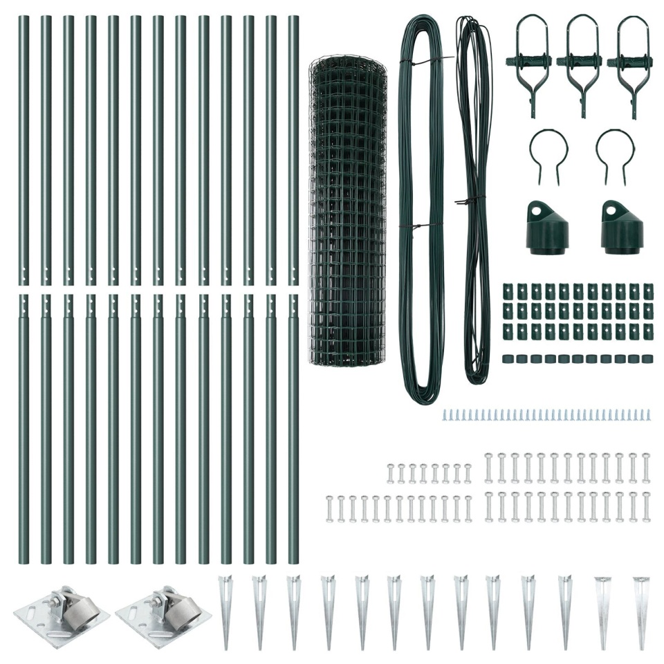 Gard Euro Set de 2 Verde Metal 25 x 1.0 m Durabil Gard Euro - 2 | YEO