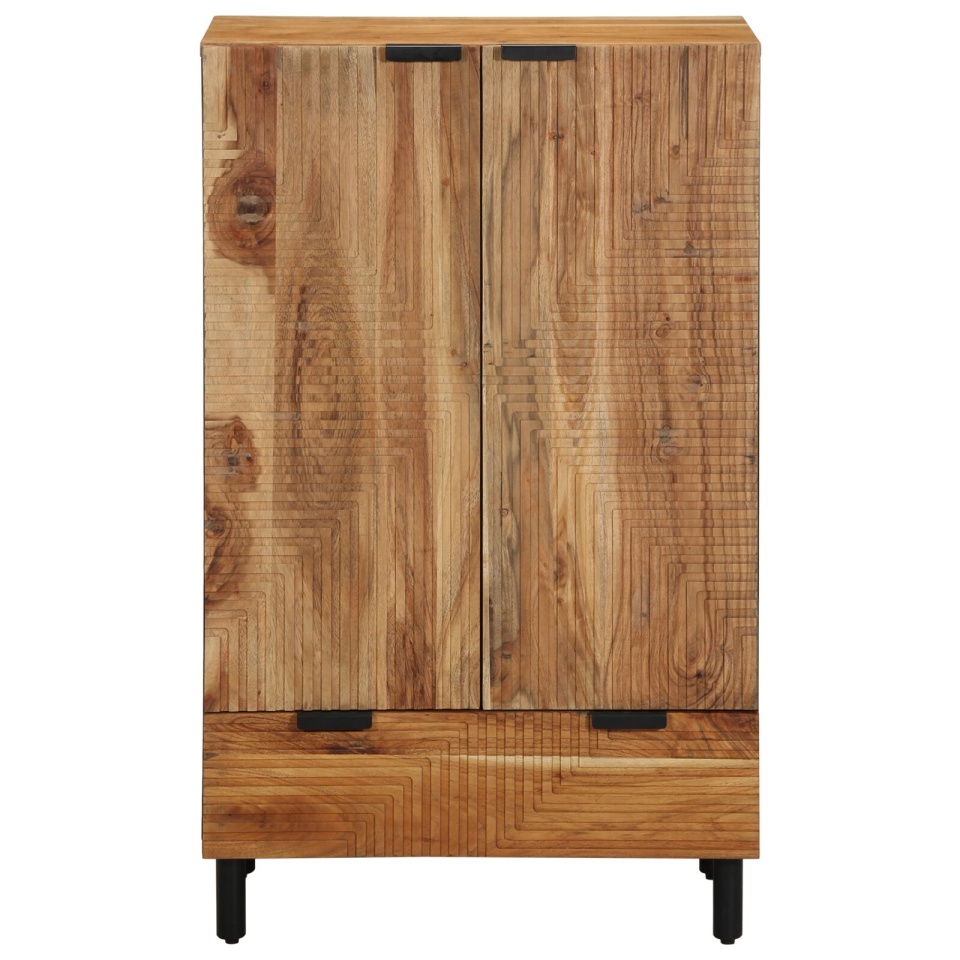 Highboard 60x33x100 cm Lemn Masiv de Acacia - 2 | YEO