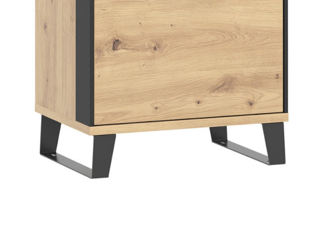 Loft LT8 Biblioteca Oak Artisan/Black - 1 | YEO