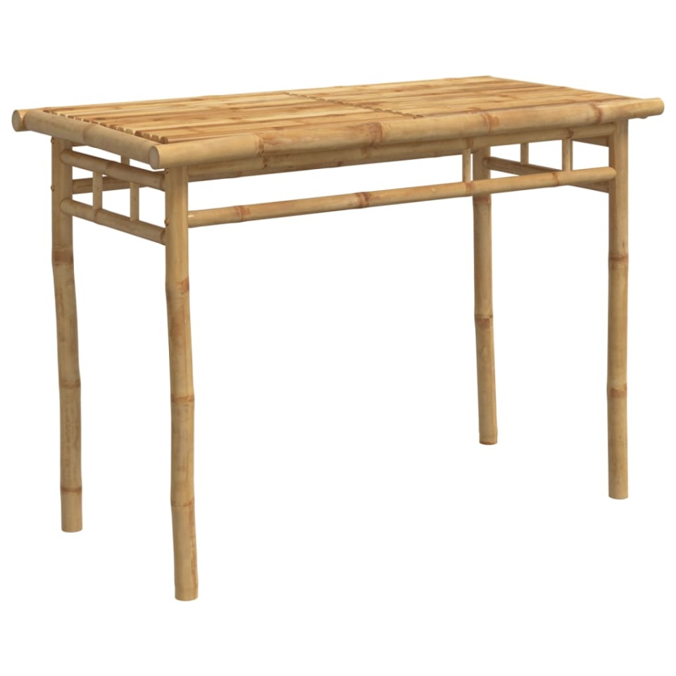 Masă de bucătărie pentru grădină, 110x55x75 cm, bambus - 1 | YEO
