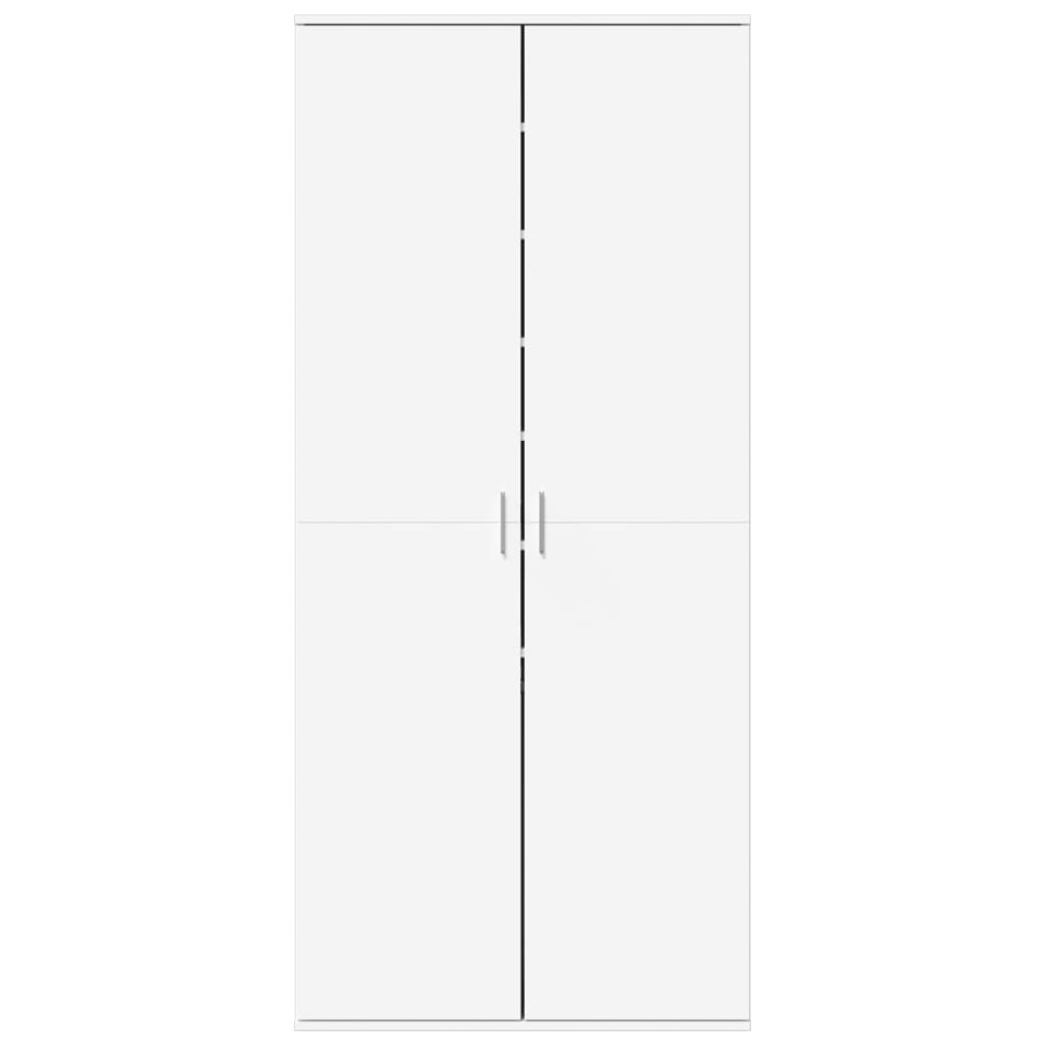 Pantofar, alb, 80 x 39 x 178 cm, PAL - 2 | YEO