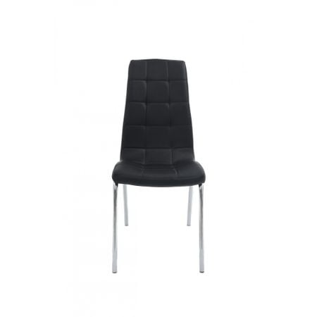 Scaun bucătărie s-02 negru - 1 | YEO