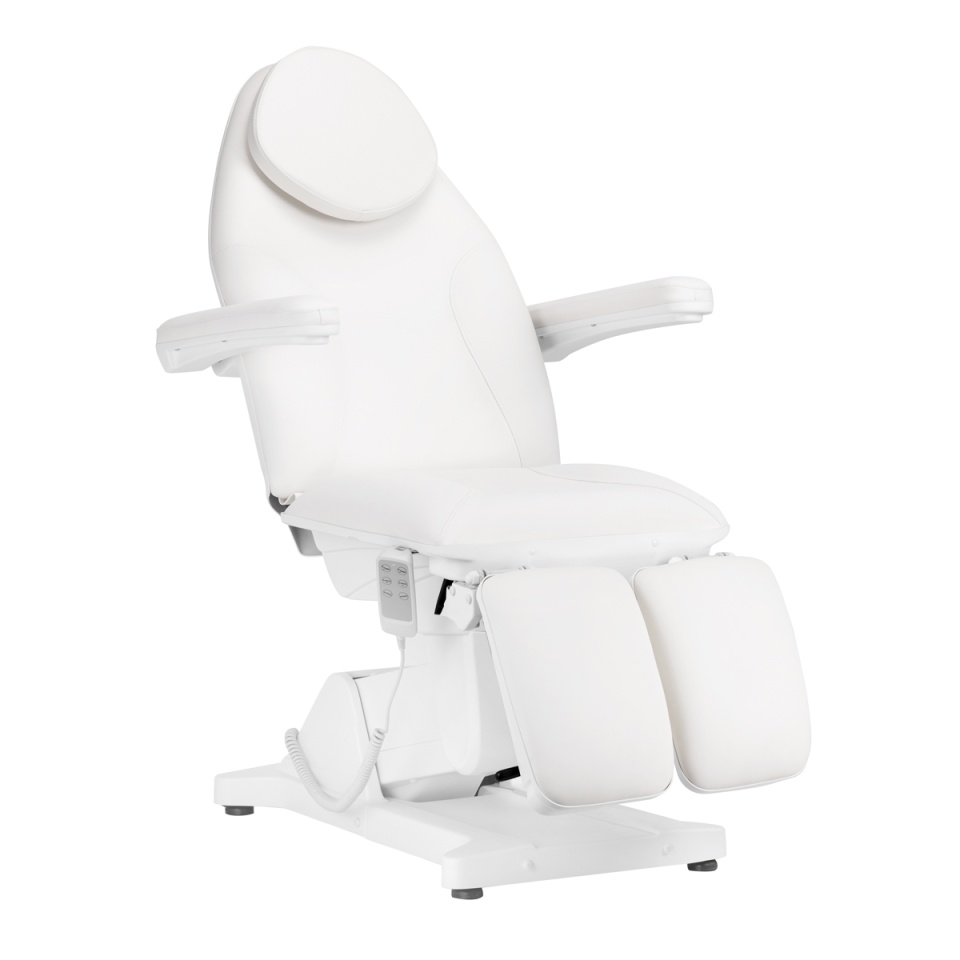 Scaun electric de frumusete Sillon Basic pedi 3 motoare. alb