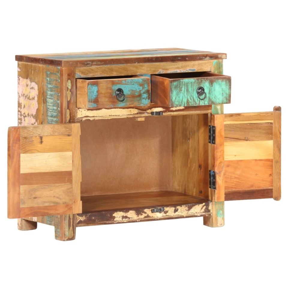Servantă, 70 x 35 x 65 cm, lemn masiv reciclat - 1 | YEO