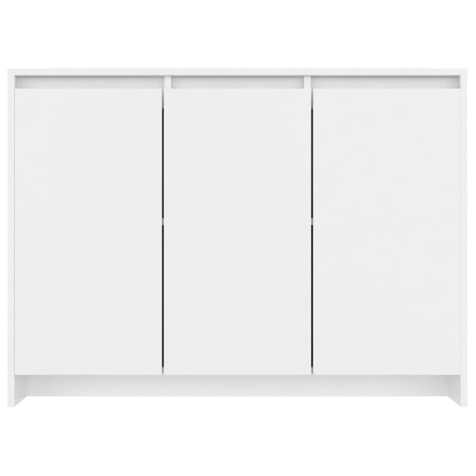 Servantă, alb, 102x33x75 cm, PAL - 4 | YEO