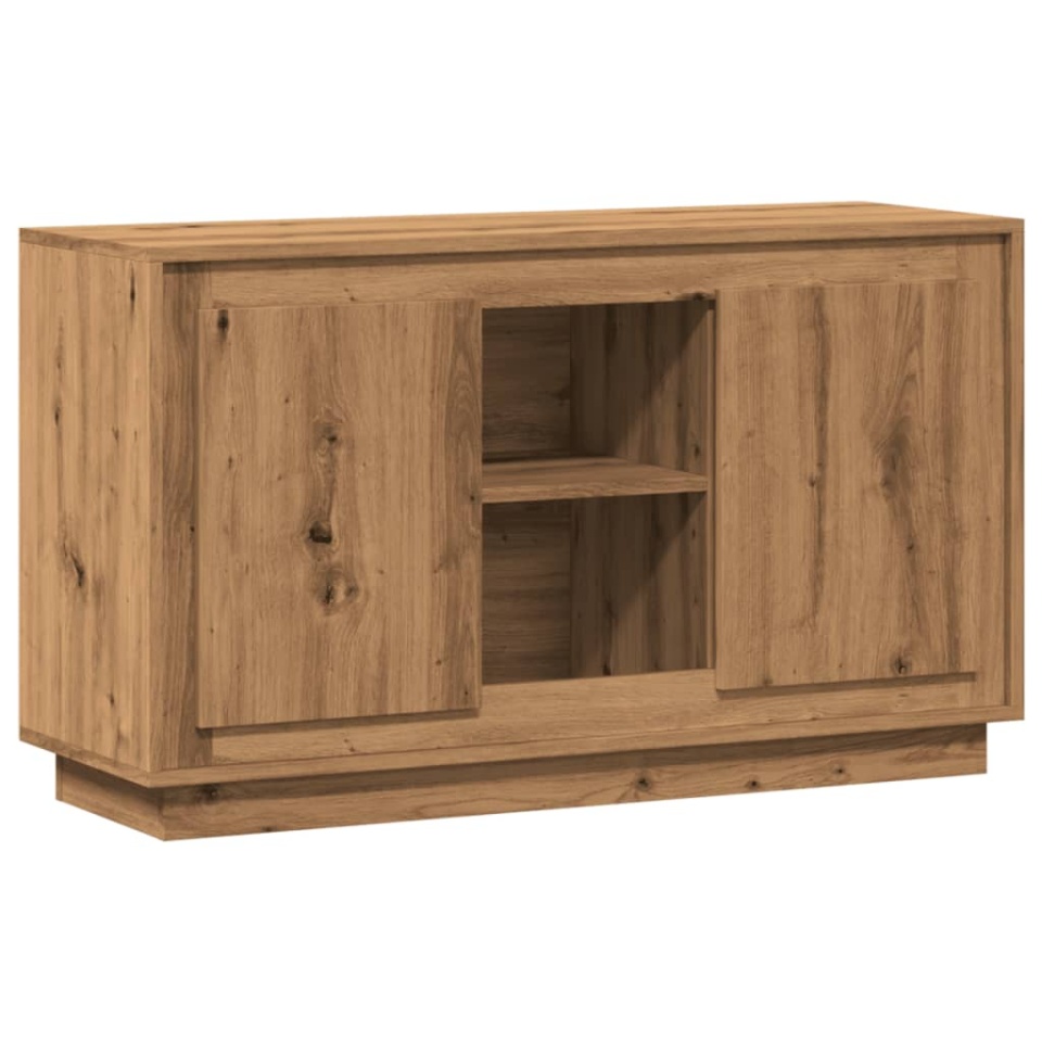 Servantă, stejar artizanal, 102x35x60 cm, lemn prelucrat - 1 | YEO