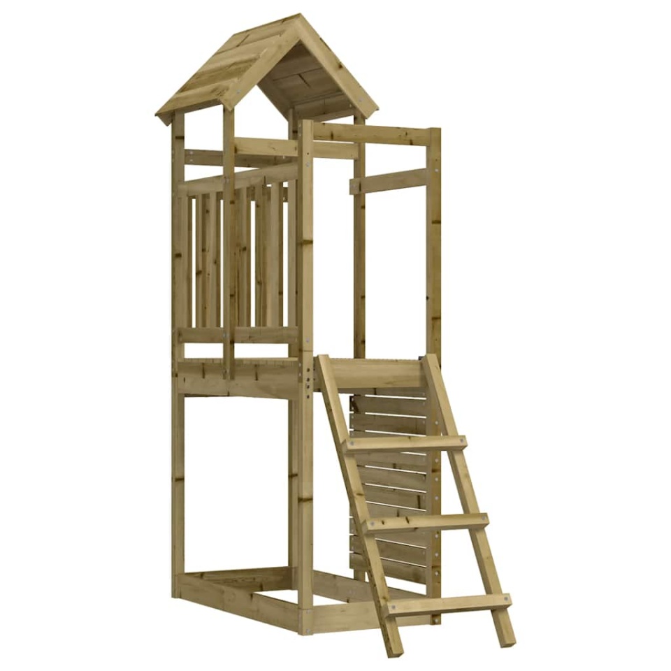 Set de joacă de exterior, 52,5x110,5x214 cm, lemn masiv de pin - 2 | YEO
