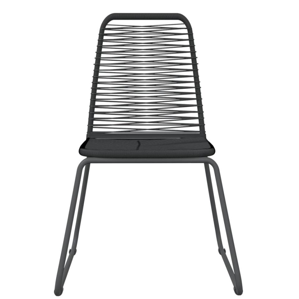 Set de mobilier pentru grădină, 3 piese, negru - 4 | YEO