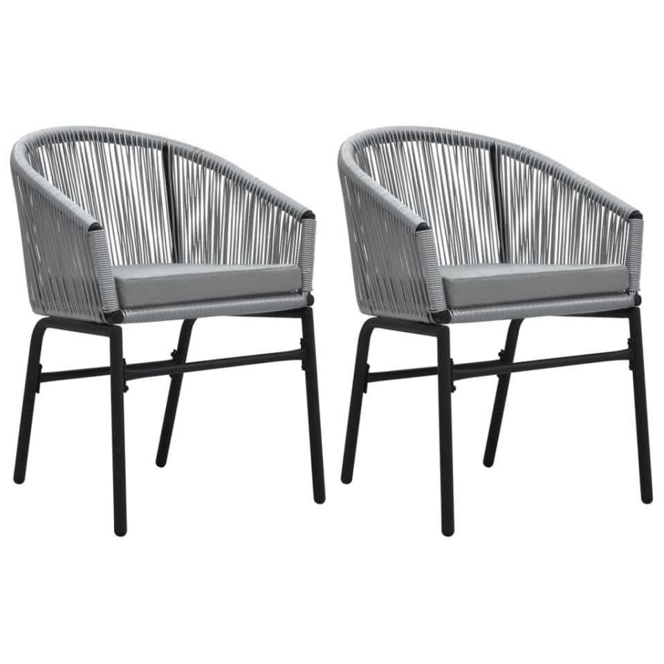 Set mobilier de grădină, 3 piese, gri - 2 | YEO
