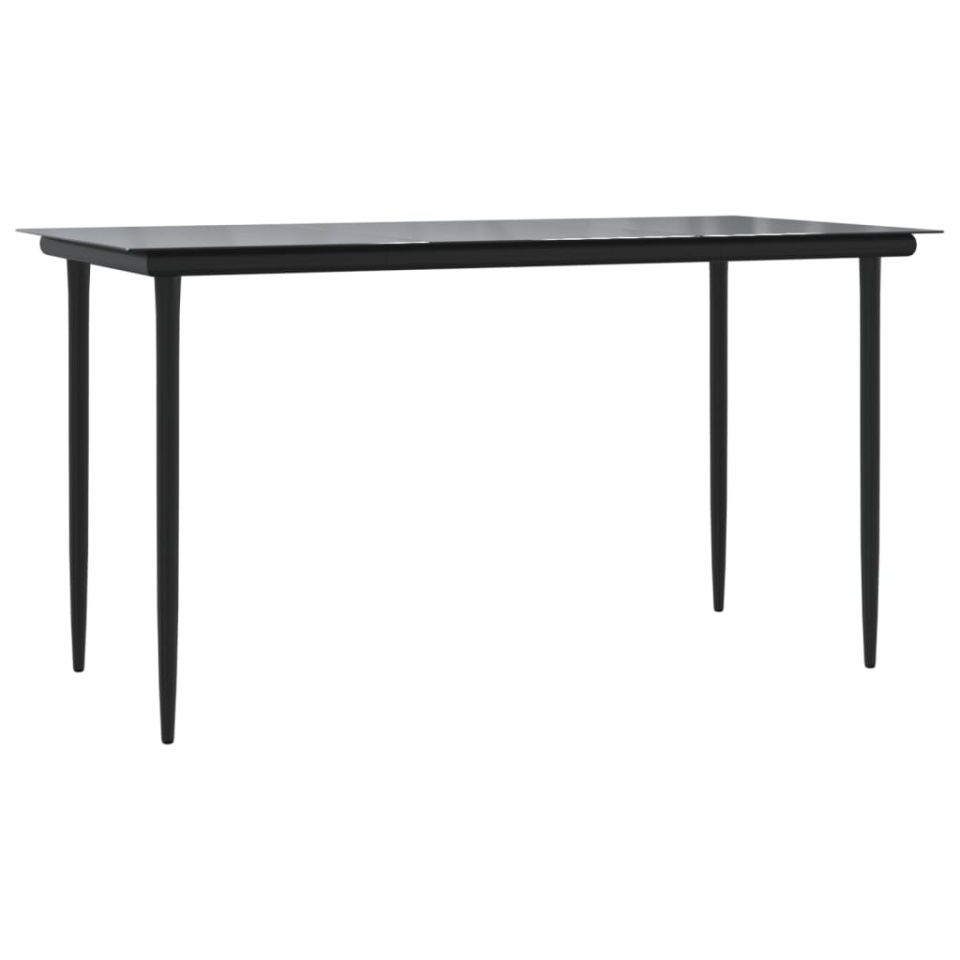 Set mobilier de grădină cu perne, 2 piese, gri, poliratan - 3 | YEO