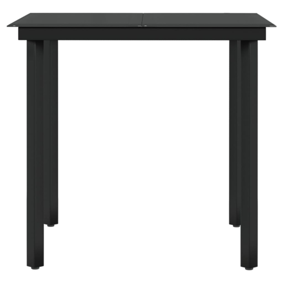 Set mobilier de grădină cu perne, 3 piese, maro - 4 | YEO
