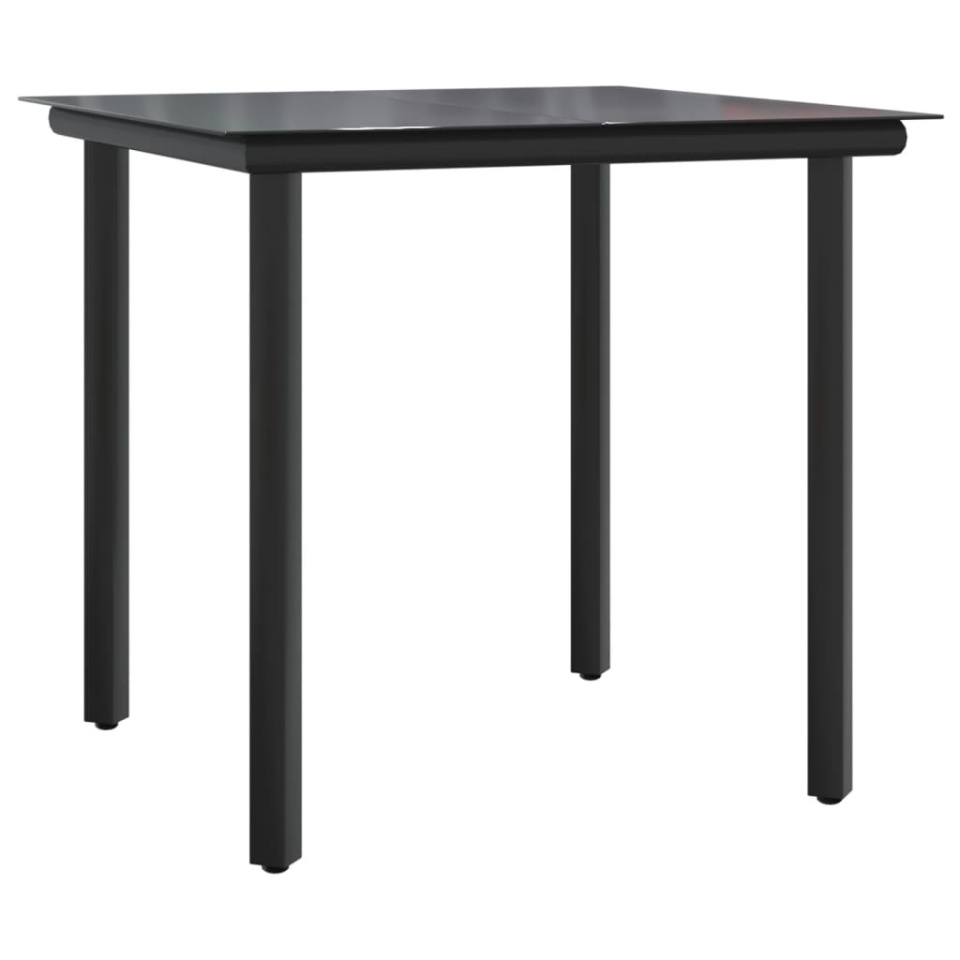 Set mobilier de grădină cu perne, 5 piese, gri, poliratan - 3 | YEO