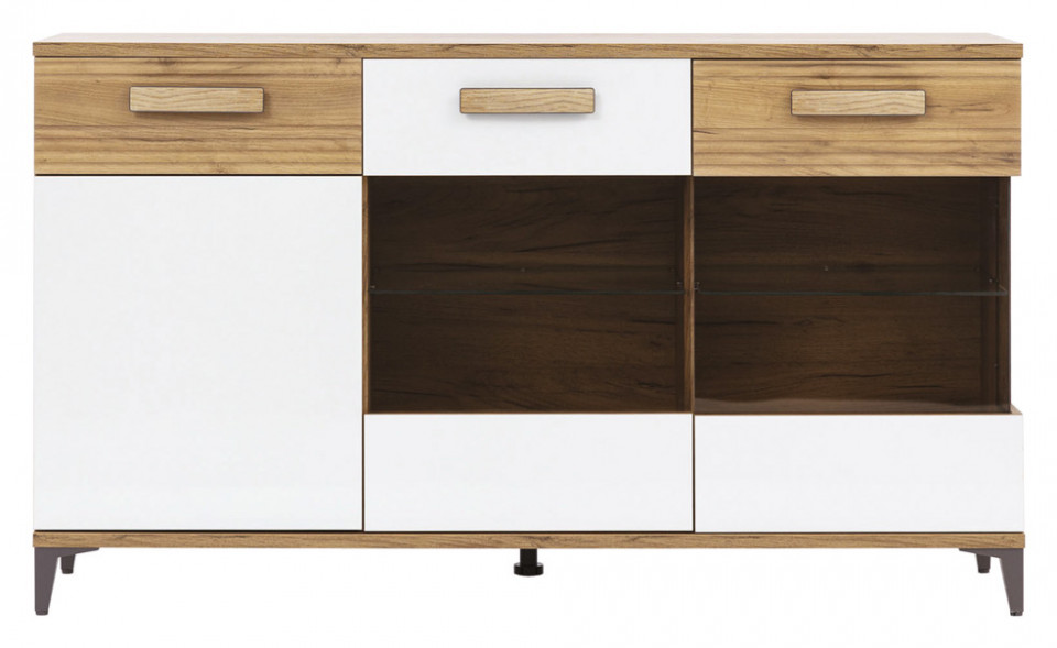 Snobi Sb5 Comoda Gold Craft Oak/Alpine White Gloss