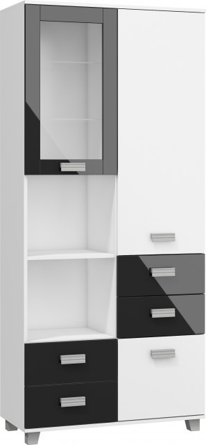 Solo Sol-05 (Biblioteca) White/Black High Gloss