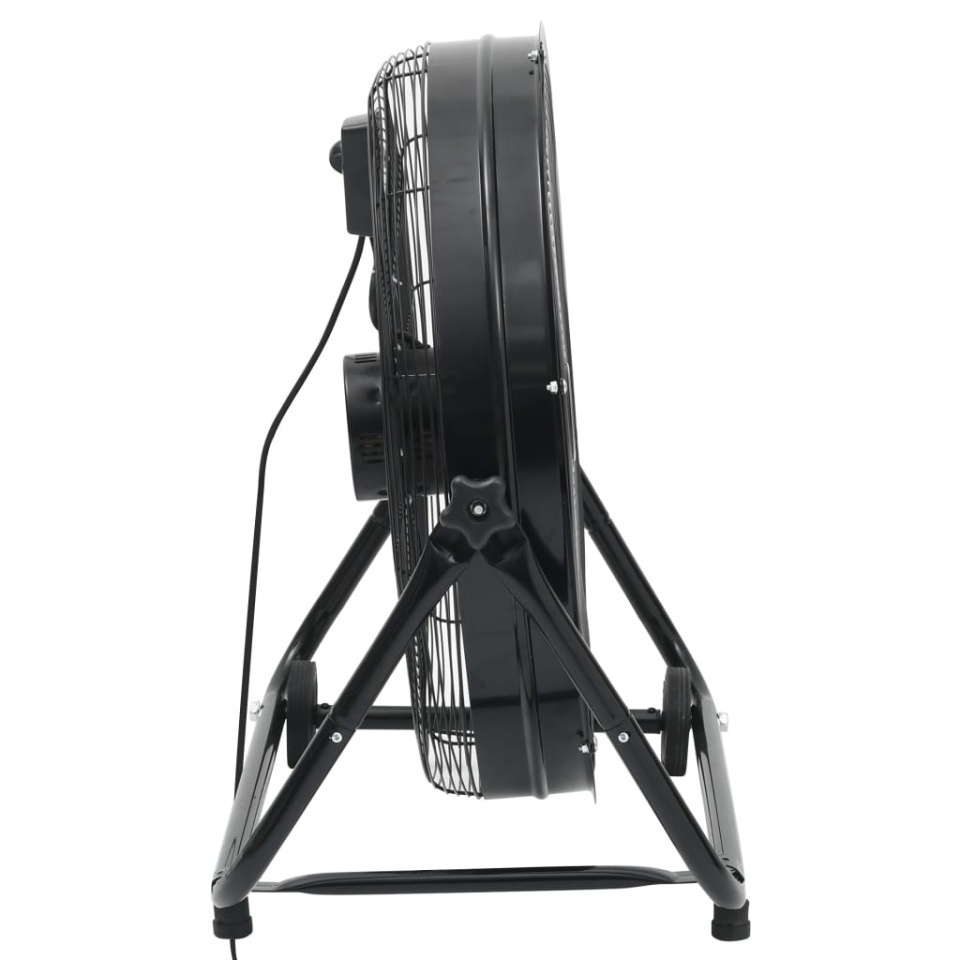 Ventilator industrial cu tambur, negru, 60 cm, 180 W - 2 | YEO