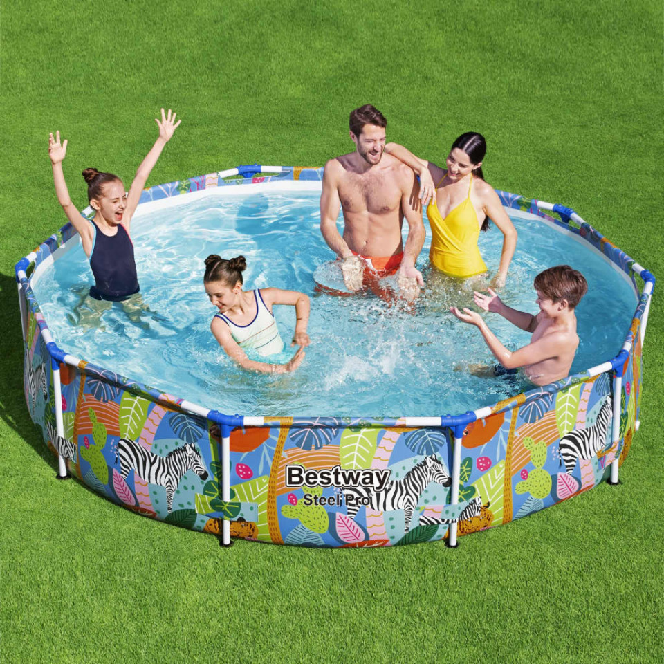 Bestway Cadru piscină Steel Pro, 305x66 cm