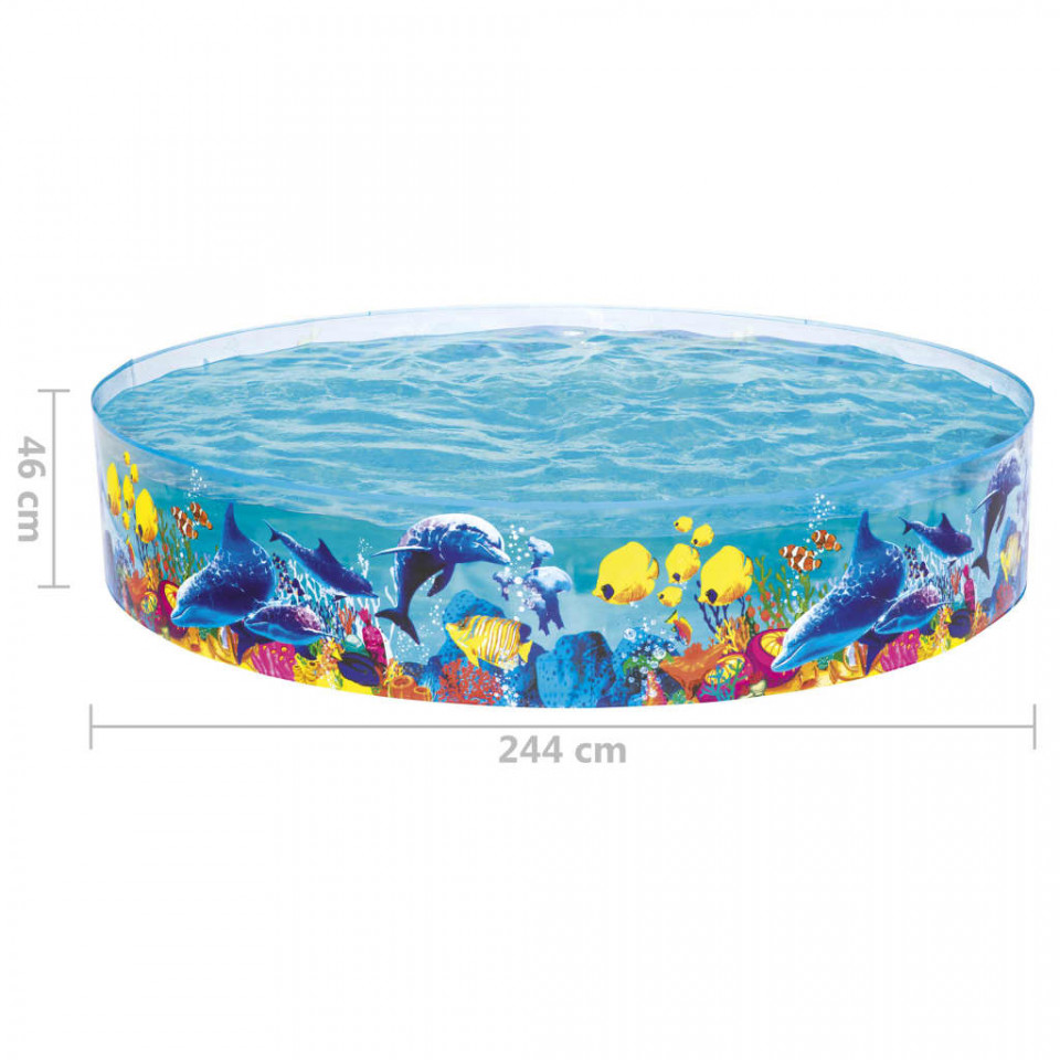 Bestway Piscină Fill \'N Fun Odyssey, 244x46 cm - 2 | YEO