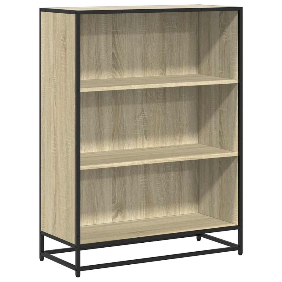 Bibliotecă, stejar Sonoma, 80,5x35x107,5 cm, lemn prelucrat - 1 | YEO