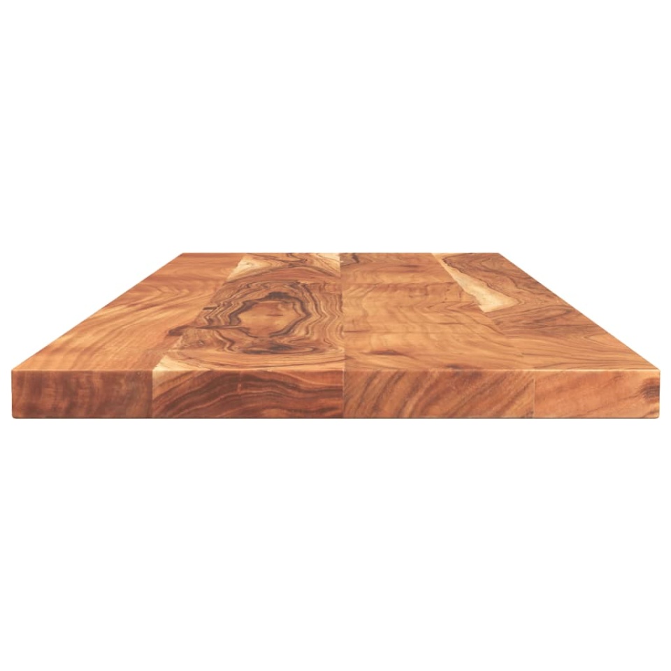 Blat de masă, 140x60x3,8 cm, dreptunghiular, lemn masiv acacia - 3 | YEO