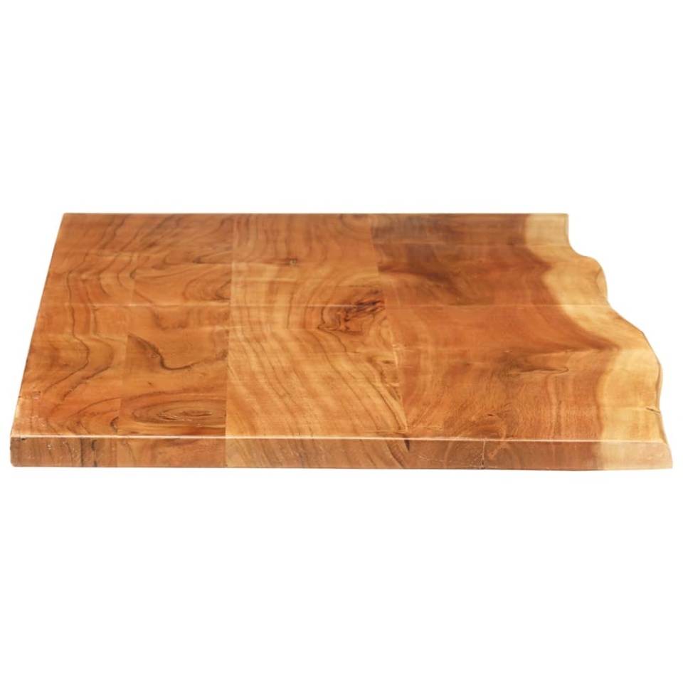 Blat lavoar de baie, 140x52x2,5 cm, lemn masiv de acacia - 3 | YEO