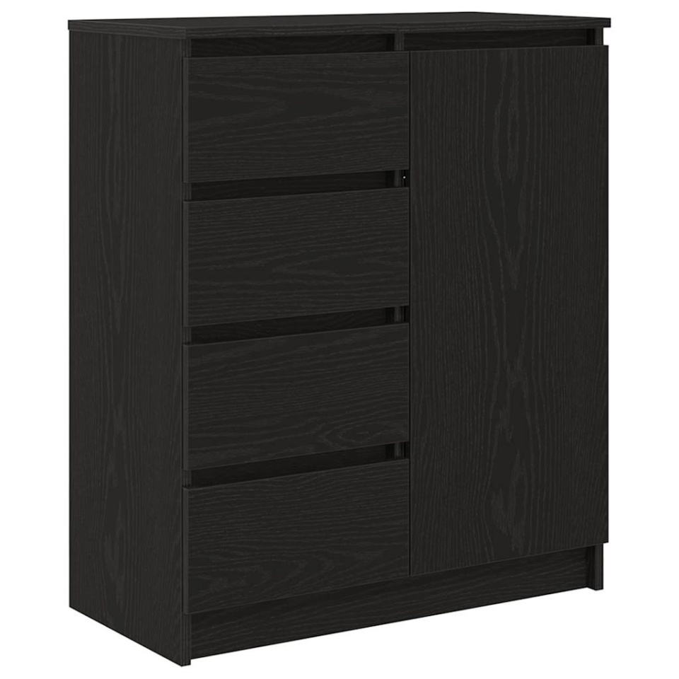 Bufetă cu sertare Stejar negru 71x35x84 cm Lemn prelucrat - 1 | YEO