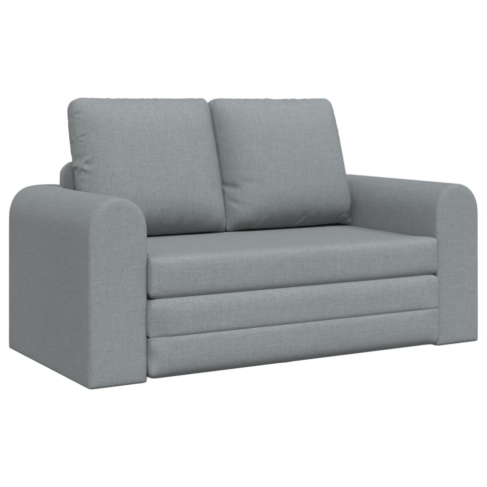 Canapea extensibilă 2 în 1 Gri deschis 148x71x83 cm Fabri - 1 | YEO