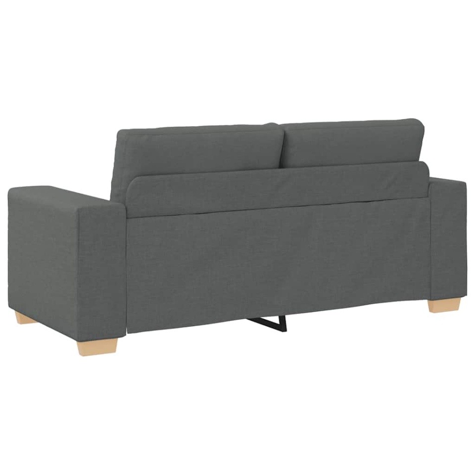 Canapea lovesea gri închis 140 cm țesătură - 4 | YEO