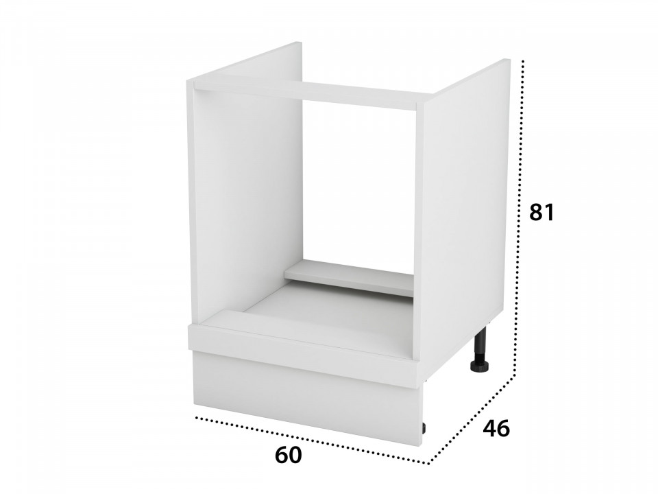 Corp cuptor, Alfa, Alb, PAL, 60x81x46 cm