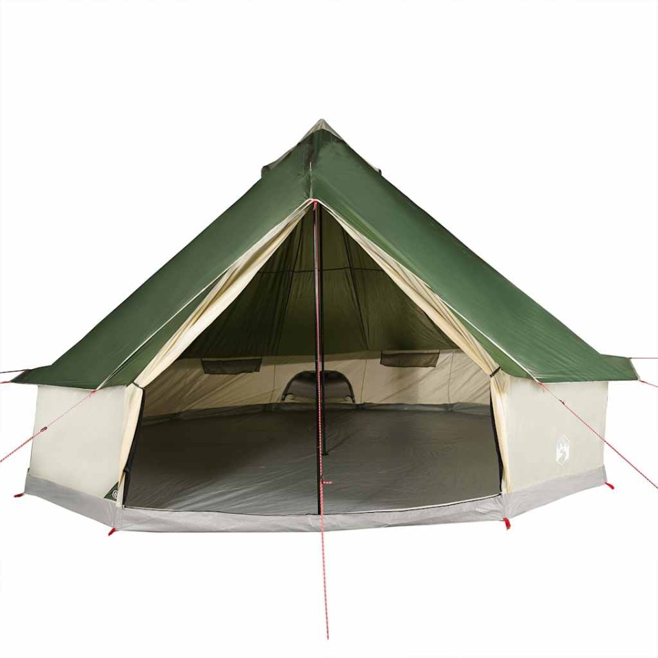 Cort de familie Tipi pentru 6 persoane, verde, impermeabil - 3 | YEO
