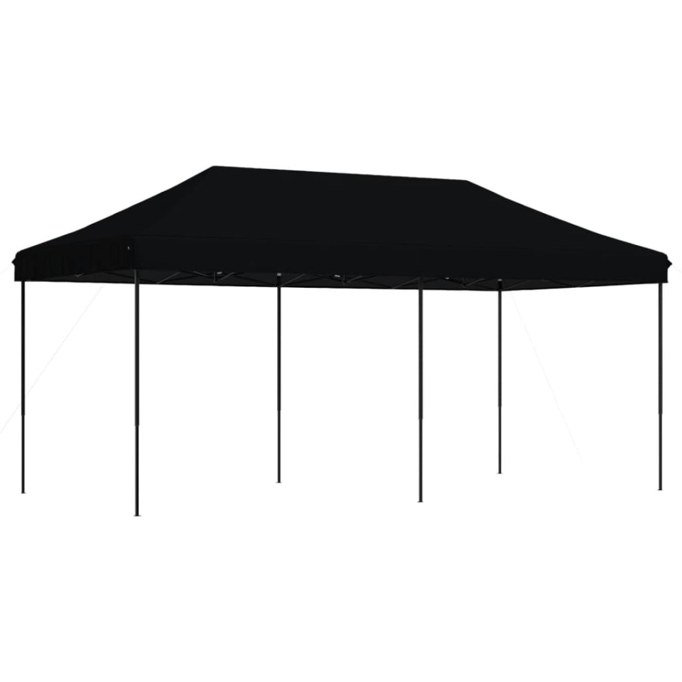 Cort de petrecere pliabil Pop-Up, 580x292x315 cm, negru - 1 | YEO