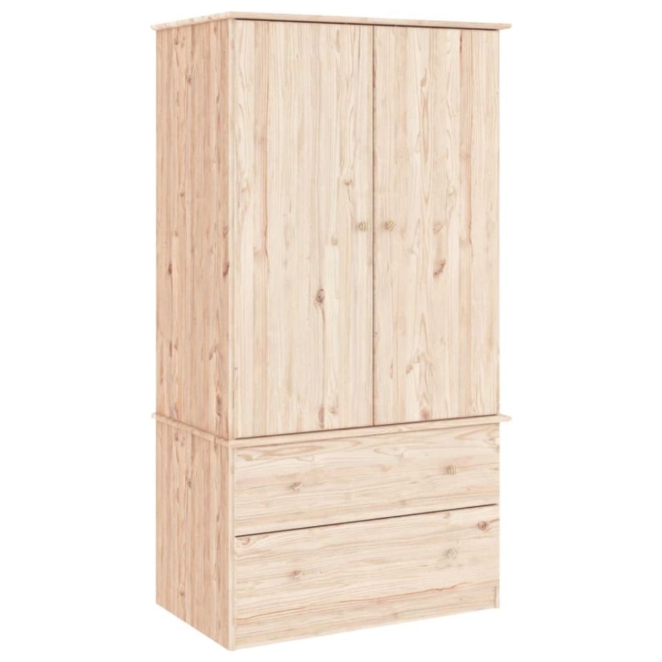 Dulap „ALTA”, 90x55x170 cm, lemn masiv de pin - 1 | YEO