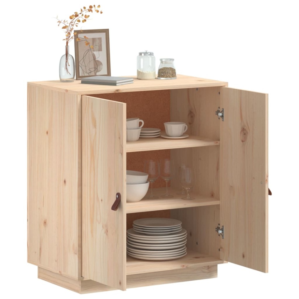 Dulap, 65,5x40x75 cm, lemn masiv de pin - 4 | YEO