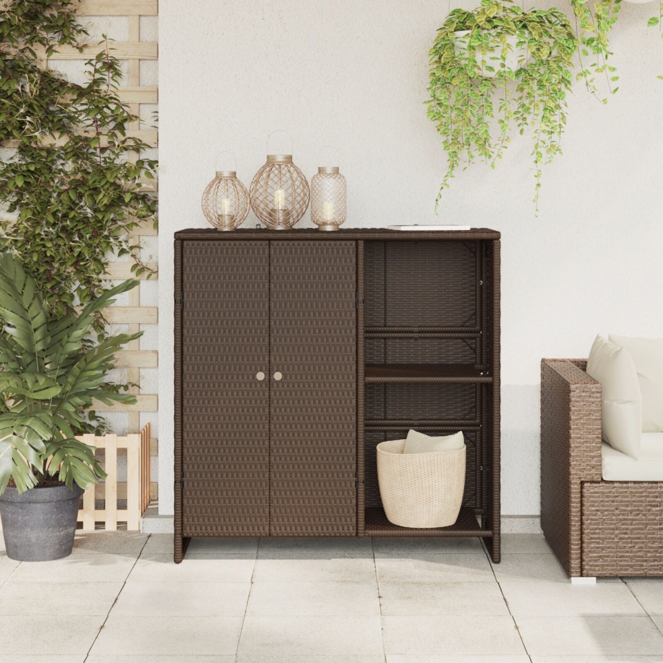 Dulap de depozitare Maro 100x36x102 cm Ratan - 2 | YEO
