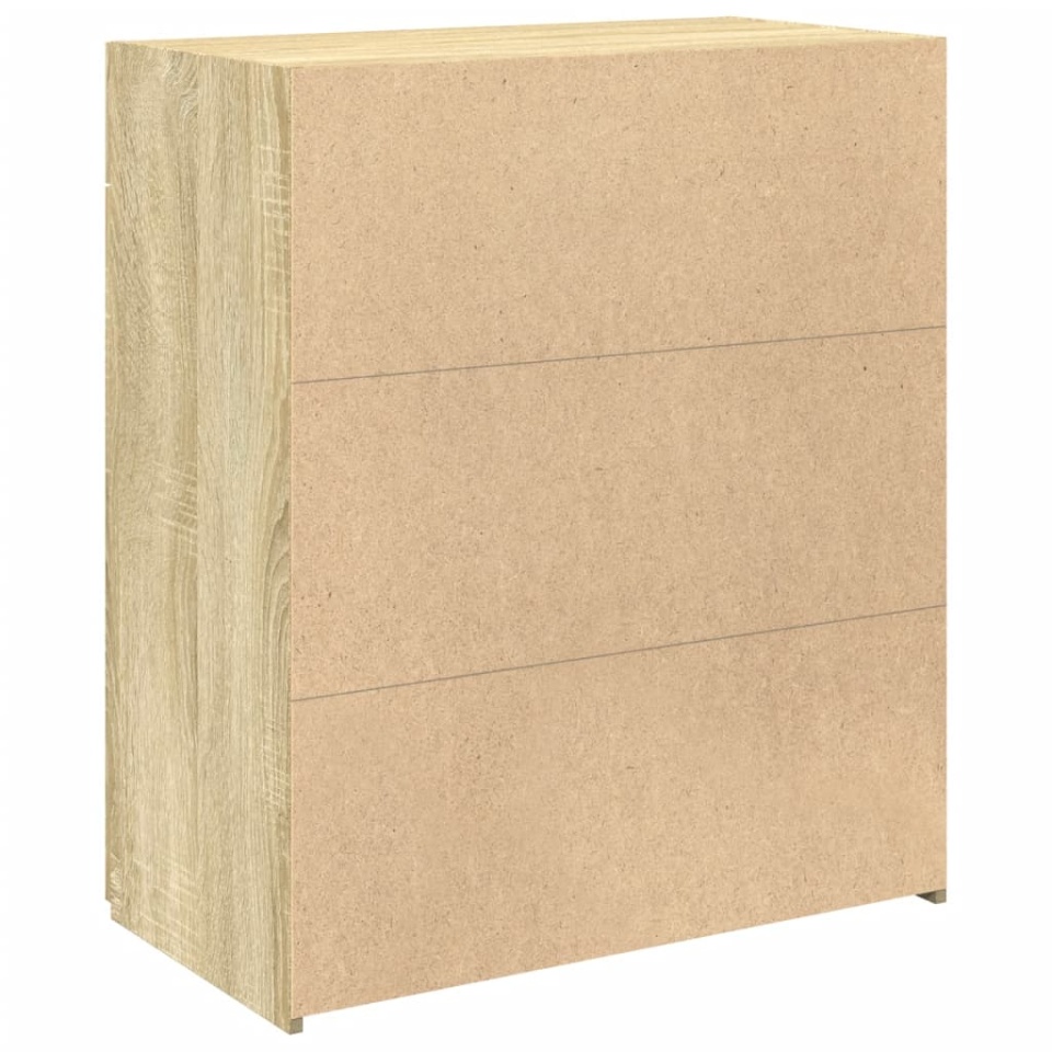 Dulap, stejar sonoma, 80x42,5x93 cm, lemn prelucrat - 4 | YEO
