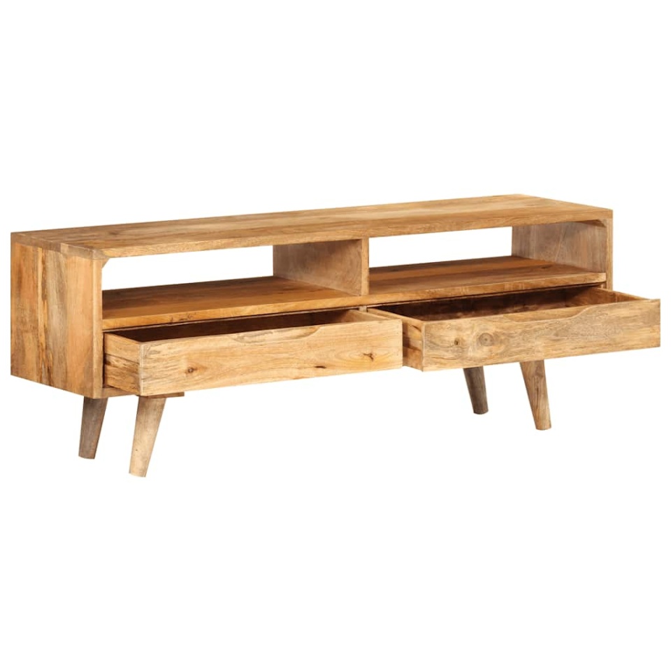 Dulap TV 110x30x41 cm, lemn masiv de mango - 1 | YEO