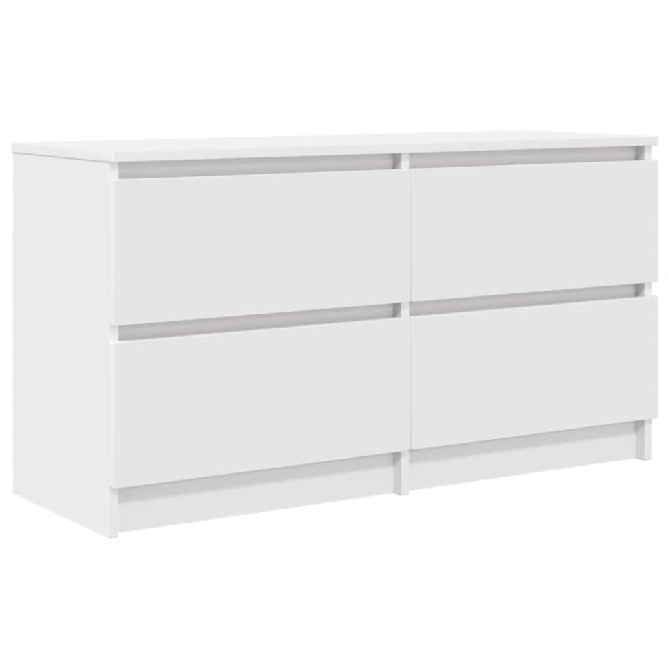 Dulap TV alb 100x35x54 cm lemn prelucrat - 1 | YEO