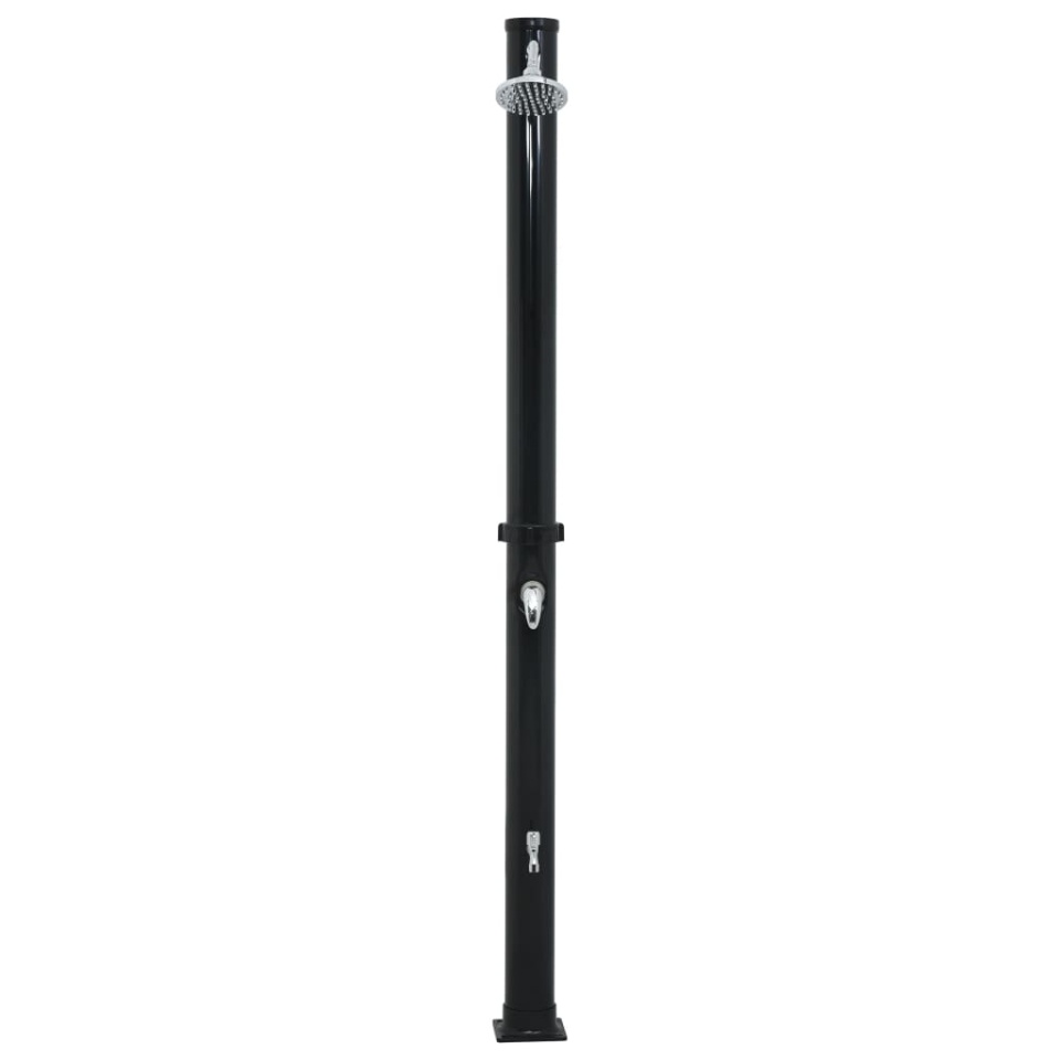 Duș solar, negru, 220 cm, 20 L - 3 | YEO