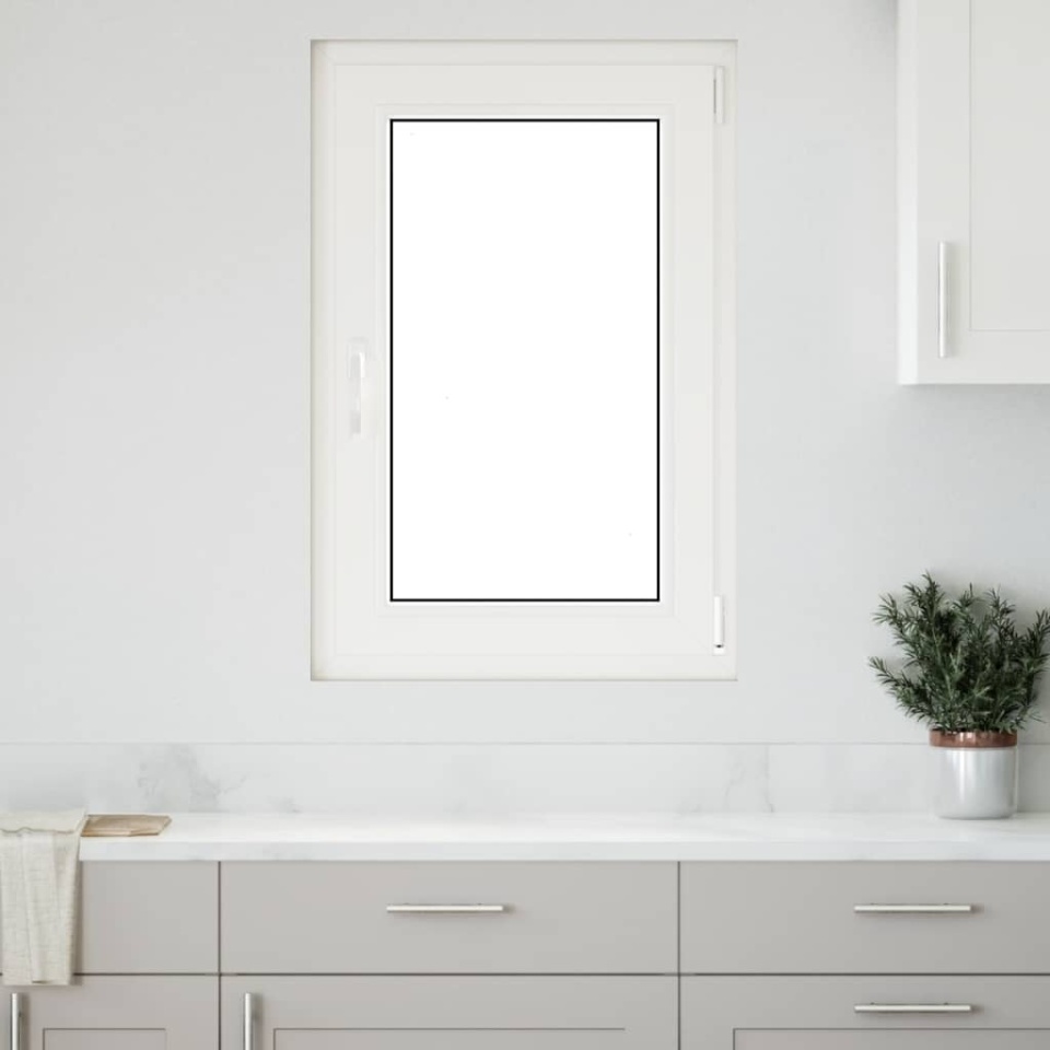 Fereastră de subsol RISOR 60x80 cm Pânz-întors DIN dreapta alb