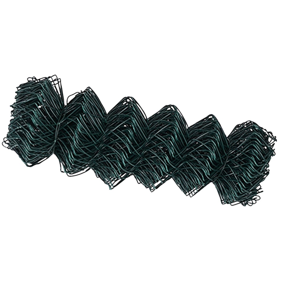 Gard din plasă Verde 0.8x25 m Oțel - 1 | YEO