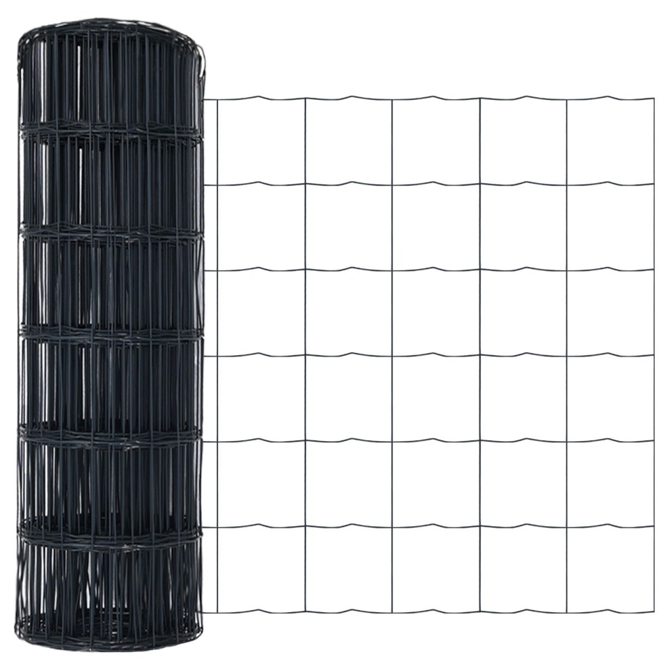 Gard Euro Set de 2 Gri Metal 10 x 1 m Durabil Gard Euro - 3 | YEO
