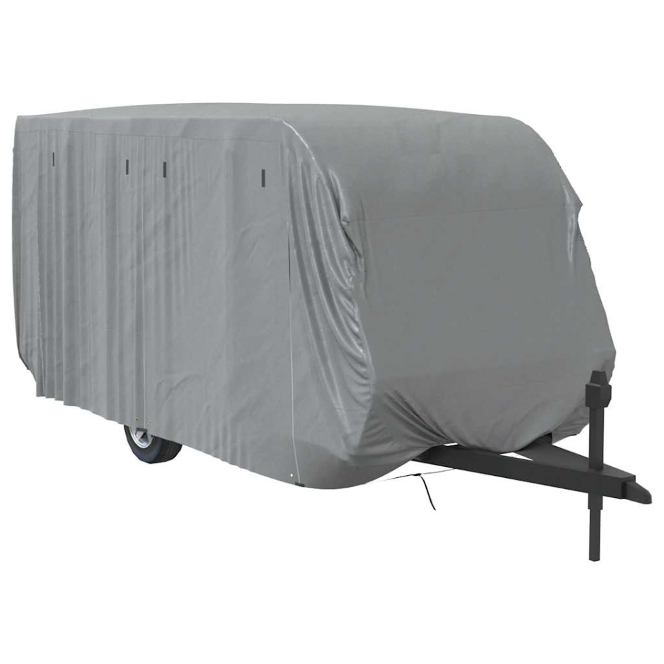 Husa de rulota gri 670x250x220 cm Tesatura netesuta - 3 | YEO