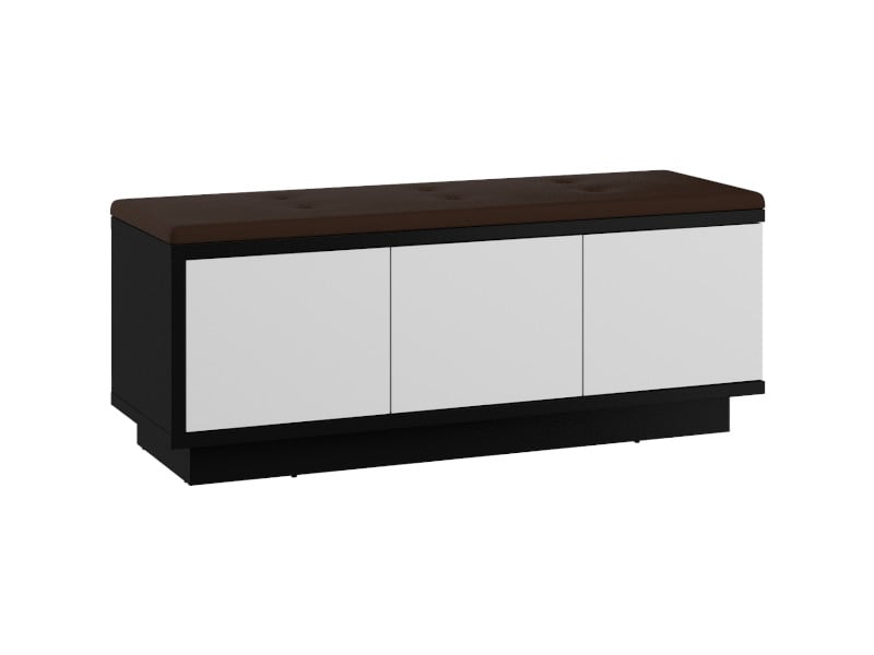 Hybrid Hyb-02 Bench Black + Eco Brown