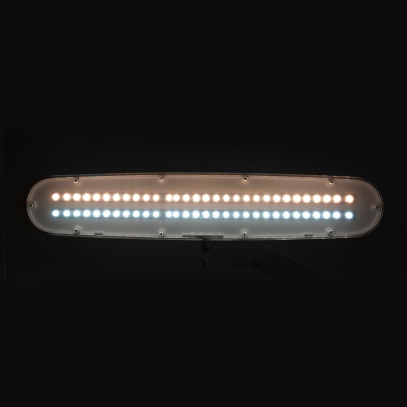 Lampă de lucru cu led elegantă 801-tl cu menghină reg. intensitatea și culoarea luminii albe - 3 | YEO