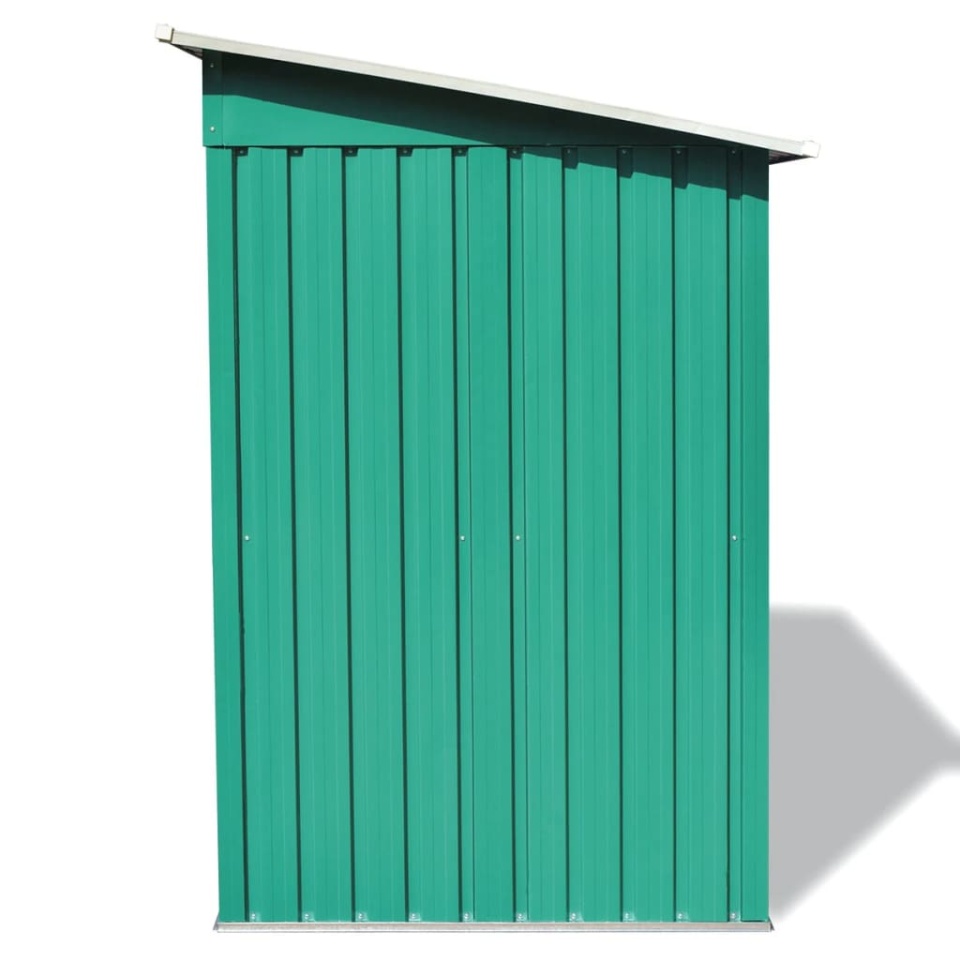 Magazie de grădină din metal verde - 2 | YEO