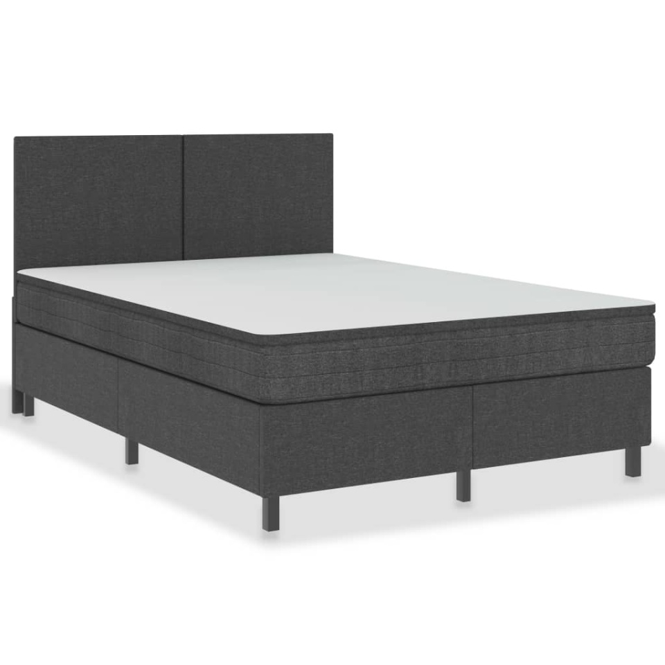 Pat continental, gri închis, 180 x 200 cm, material textil - 1 | YEO