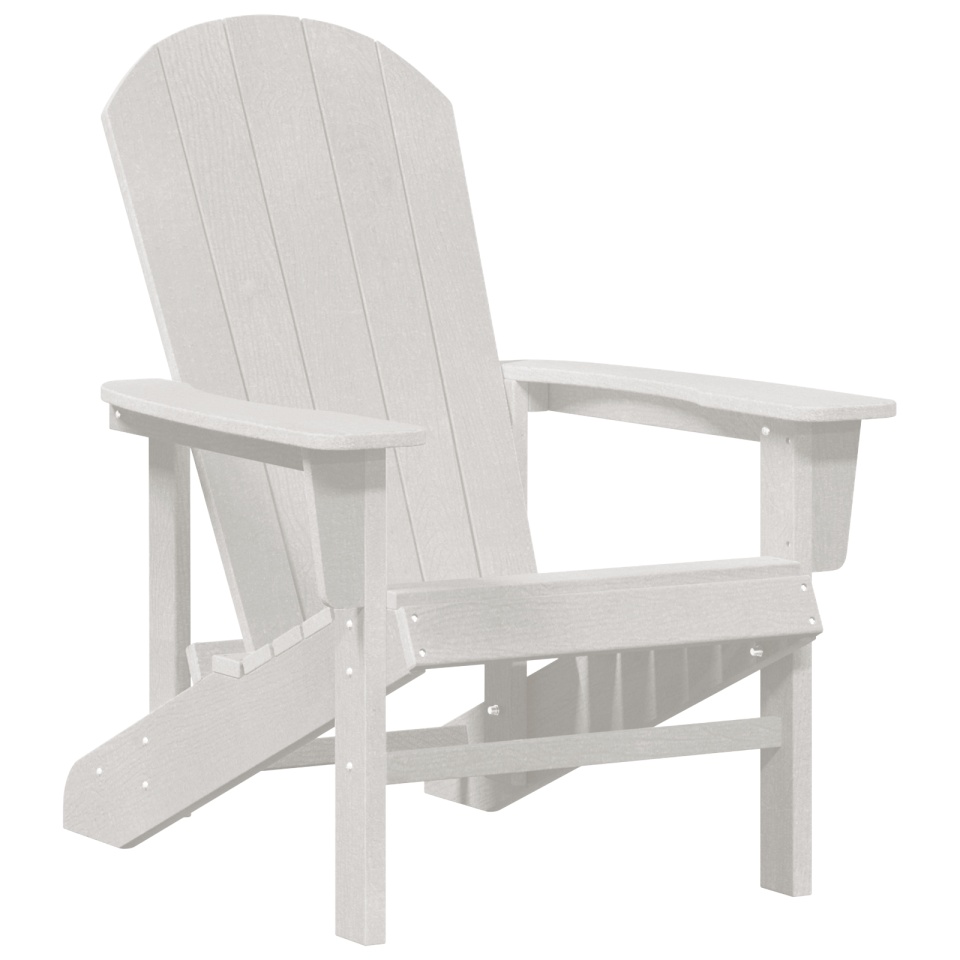 Scaun Adirondack Alb 74x82x91 cm HDPE - 1 | YEO