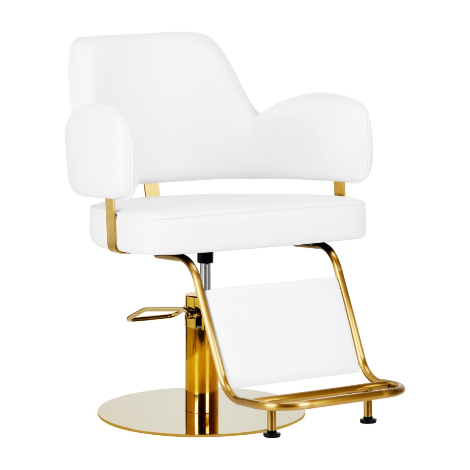 Scaun de coafura Gabbiano Linz NQ Gold White