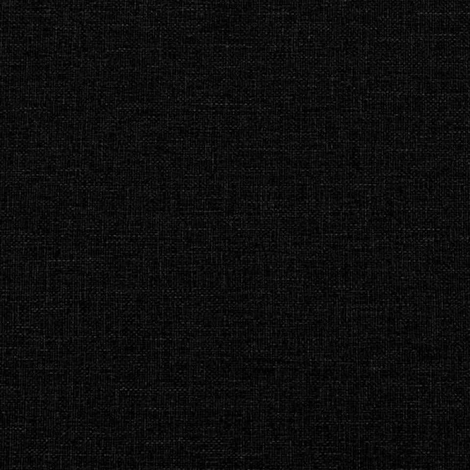 Set de canapele cu perne, 2 piese, negru, textil - 4 | YEO